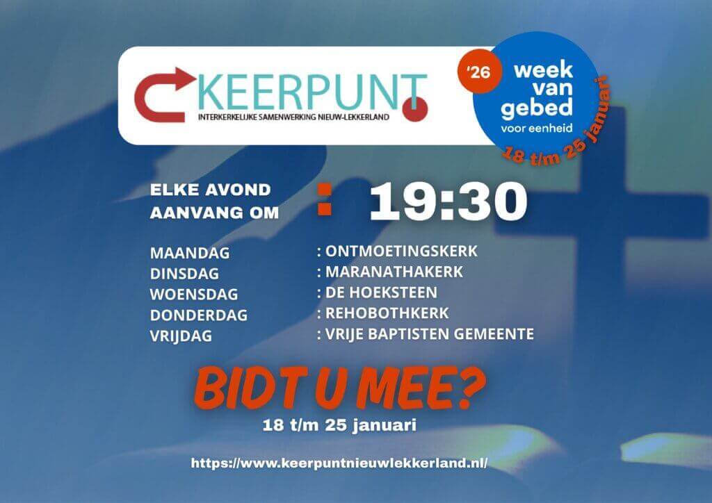 Week van Gebed Nieuw-Lekkerland
